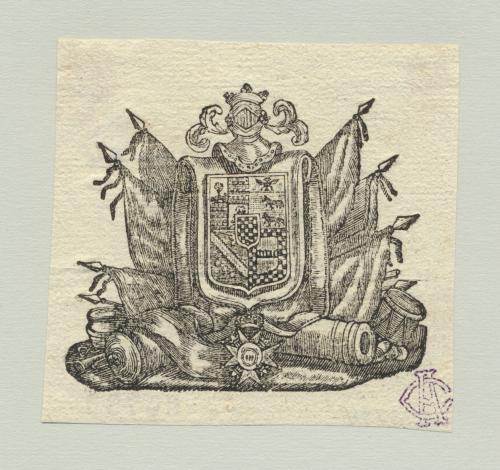 [Escudo de armas de Juan Miguel de Indart, Administrador e Intendente General]