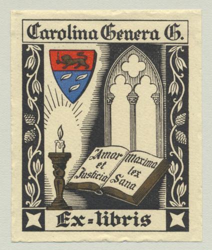 Ex Libris de Carolina Genera G.