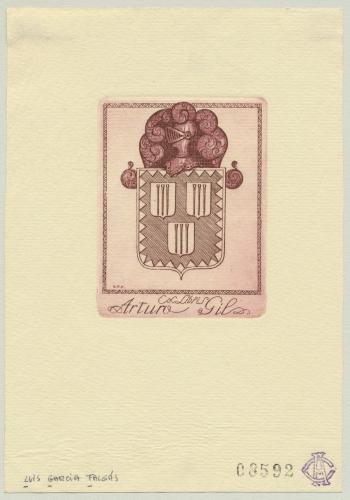 Ex Libris de Arturo Gil