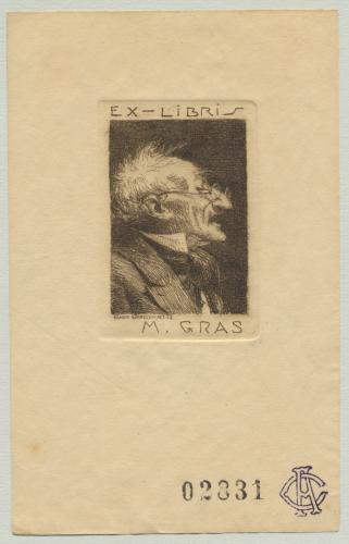 Ex Libris M. Gras