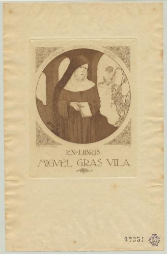 Ex Libris Miguel Gras Vila