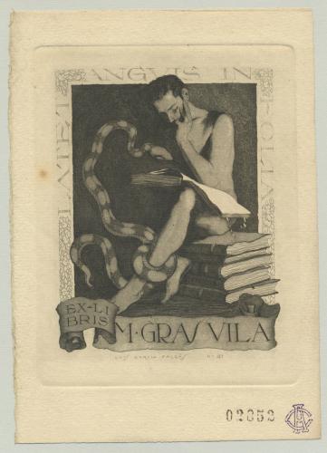 Ex Libris M. Gras Vila