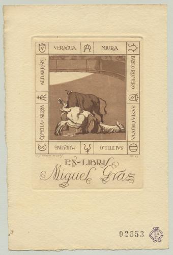 Ex Libris Miguel Gras