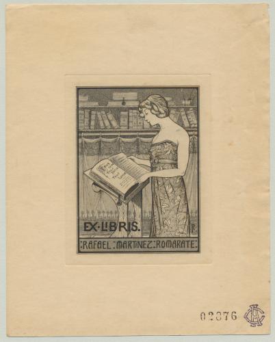 Ex Libris Rafael Martínez Romarate