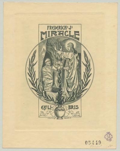 Ex Libris Frederich J. Miracle