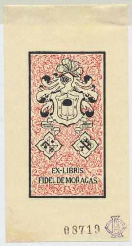 Ex Libris Fidel de Moragas