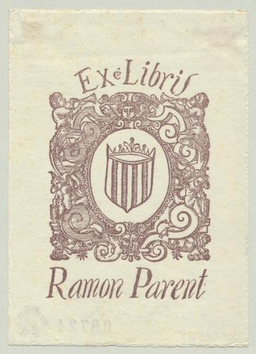 Ex Libris Ramon Parent
