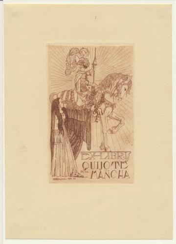 Ex Libris Quijote de la Mancha