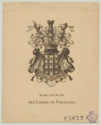 [Ex Libris] Biblioteca del Conde de Peralada