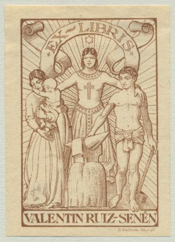 Ex Libris Valentín Ruiz Senén