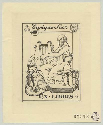 Ex Libris Enrique Sáez