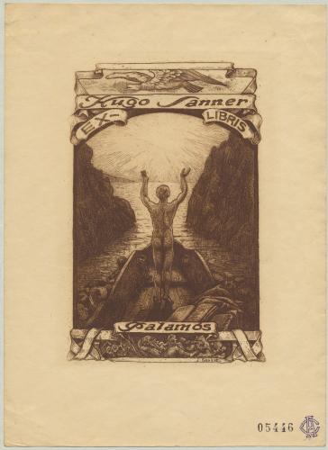 Ex Libris Hugo Sanner Palamós