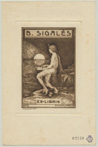 Ex Libris B. Sígales