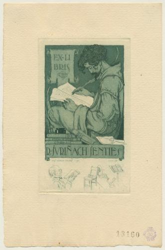 Ex libris R. Svriñach Senties