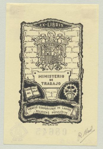 Ex Libris Ministerio de Trabajo