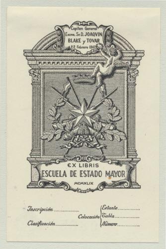 Ex Libris Escuela de Estado Mayor