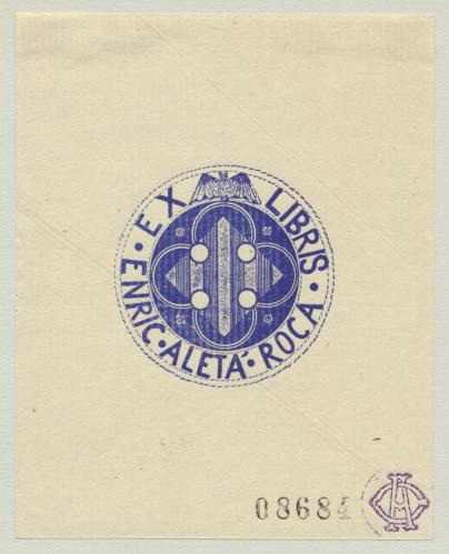 Ex Libris de Enric Aleta Roca