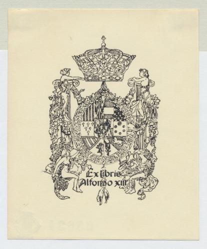 Ex Libris de Alfonso XIII