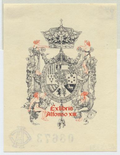 Ex Libris de Alfonso XIII