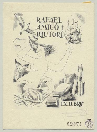 [Ex libris] Rafael Amigo I Riutort