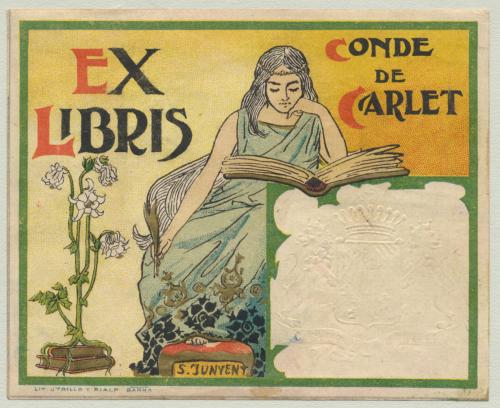 Ex Libris Conde de Carlet