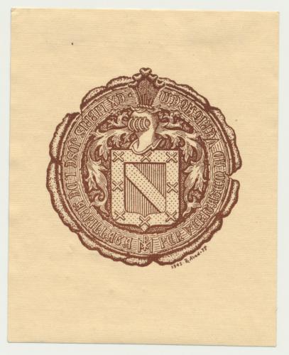 Ex Libris José I. de Arrillaga