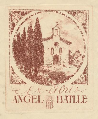 Ex Libris Angel Batlle