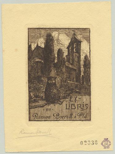 Ex Libris Ramón Borrell I Pla