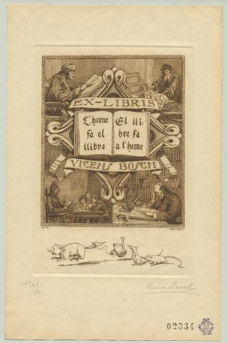 Ex Libris Vicens Bosch