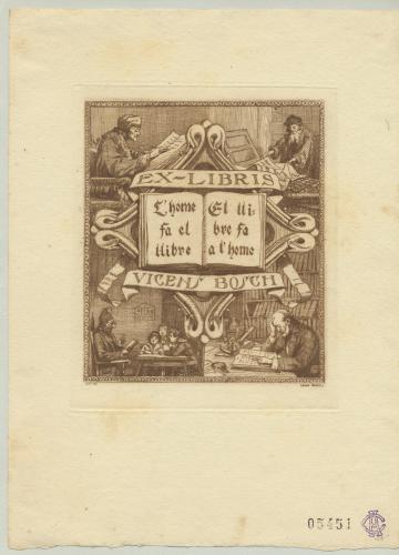 Ex Libris Vicens Bosch