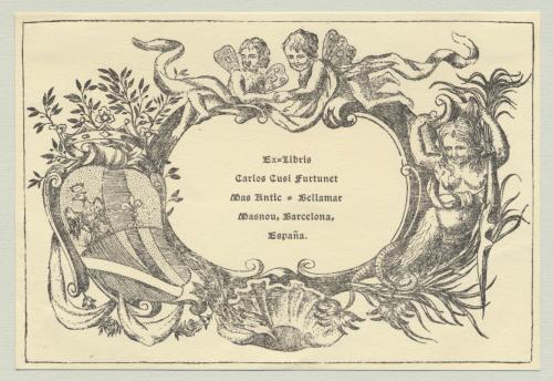 Ex Libris Carlos Cusí Furtunet