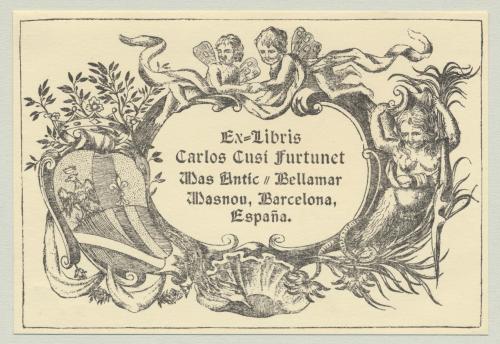 Ex Libris Carlos Cusí Furtunet
