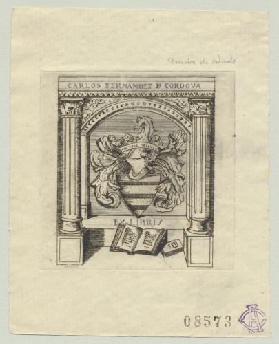 Ex Libris Carlos Fernández de Córdova