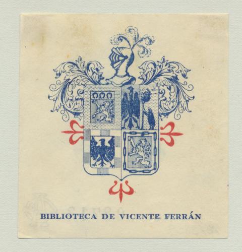 Biblioteca de Vicente Ferrán