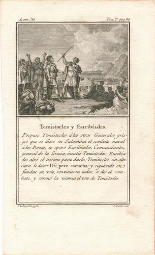 Temístocles y Euribíades