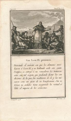 San León IX prisionero