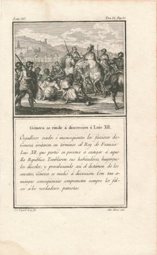 Génova se rinde a discreción a Luis XII