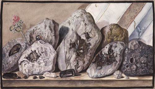 Piedras o cristales comunmente llamadas Gemas del Monte Vesubio