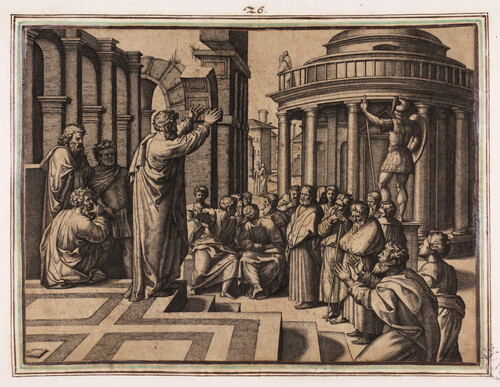 San Pablo predica en Atenas