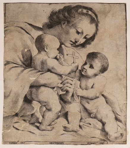 La Virgen con el Niño y San Juan Bautista