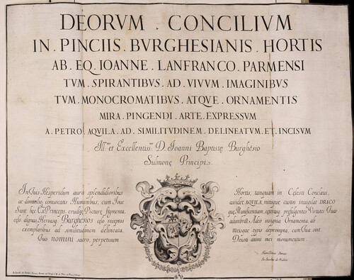 Deorum concilium in pinciis burghesianis hortis