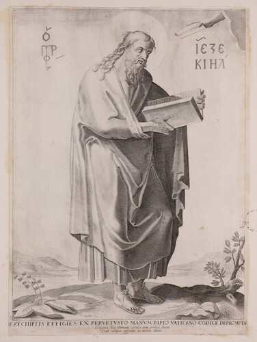 Ezechielis effigies ex pervetusto manuscripto Vaticano codice deprompta