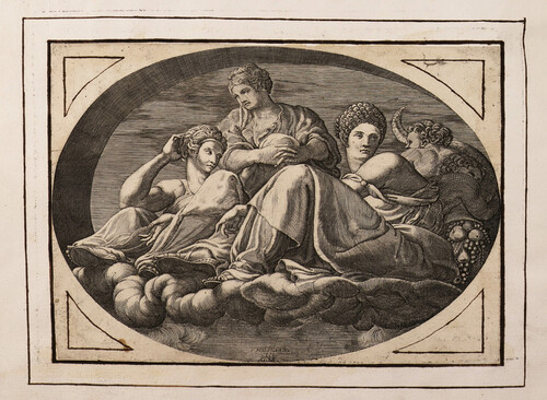 Juno y otras dos diosas