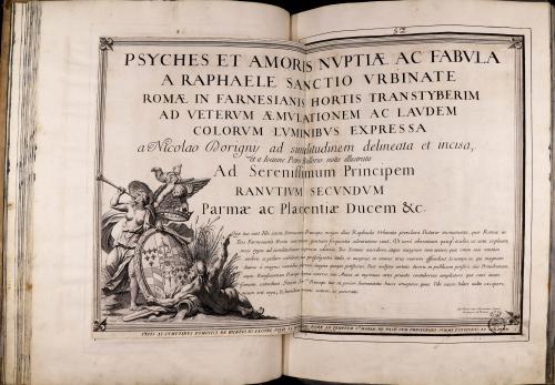 Psyches et amoris nvptiae ac fabvla a Raphaele Sanctio Vrbinate...
