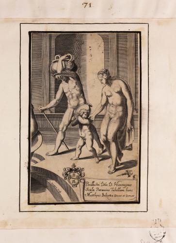 Venus, Mercurio y Cupido en el baño