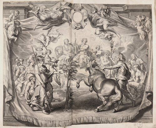 Estampa promocional de Charles de La Vieuville (parte superior)