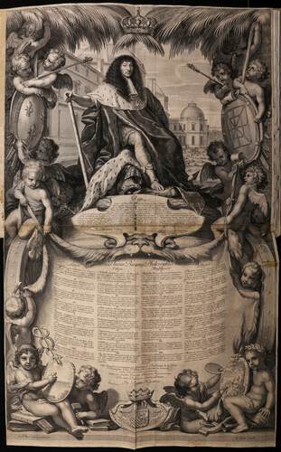 Retrato alegórico de Luis XIV