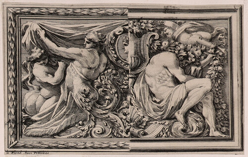 Panel ornamental