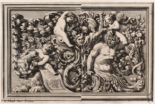 Panel ornamental