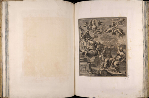 Retrato de Ranucio II Farnese acompañado de la Piedad, la Hilaridad, la Fe y la Delicia